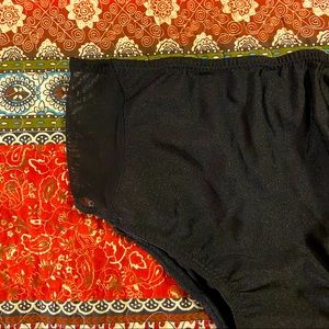 iHeartRaves High Waist Black Mesh Bottom